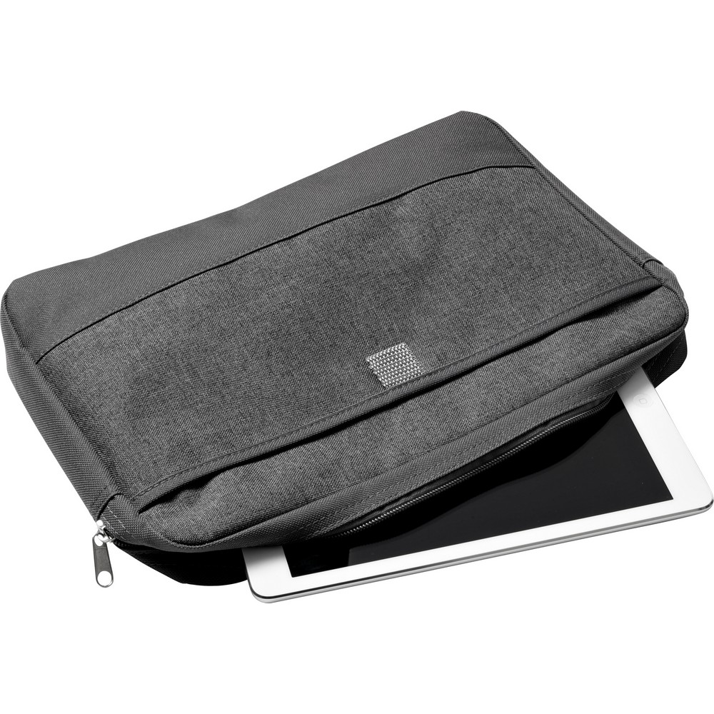 Pokrowiec na laptopa 13,3" z kieszenią - funkcjonalna ochrona - Torby i plecaki na laptopy z nadrukiem logo | VEBI - zdjęcie 3