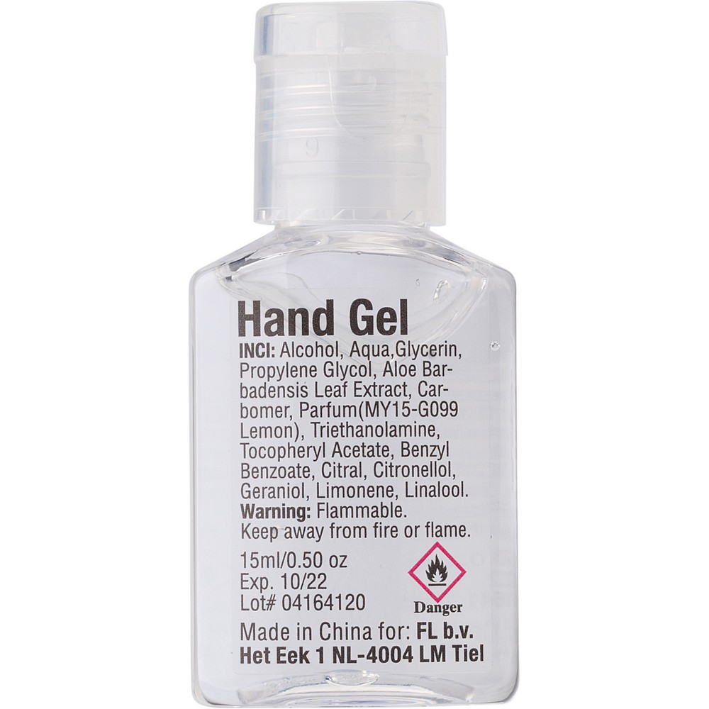 Żel antybakteryjny z logo 15ml - gadżet reklamowy - Higiena i dezynfekcja z nadrukiem logo | VEBI - zdjęcie 3