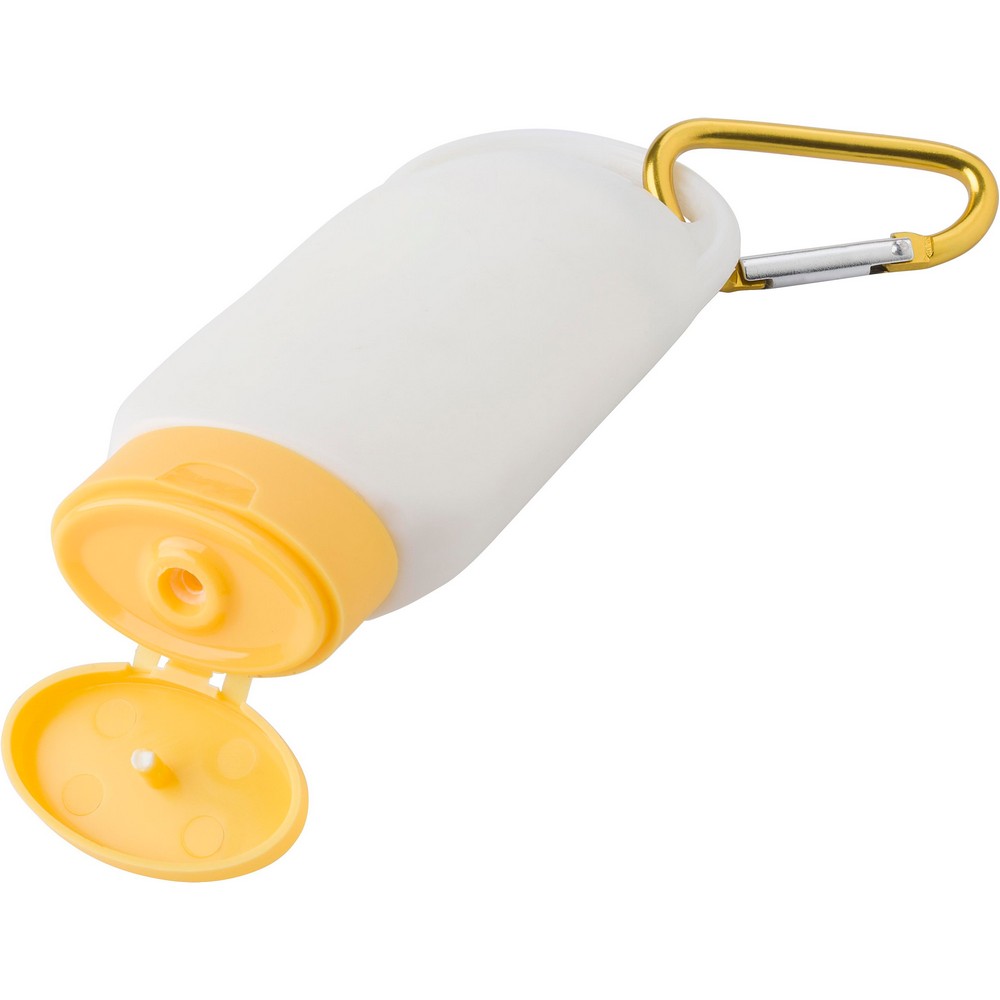 Balsam przeciwsłoneczny SPF 30 z karabińczykiem 60ml - Akcesoria plażowe z nadrukiem logo | VEBI - zdjęcie 11