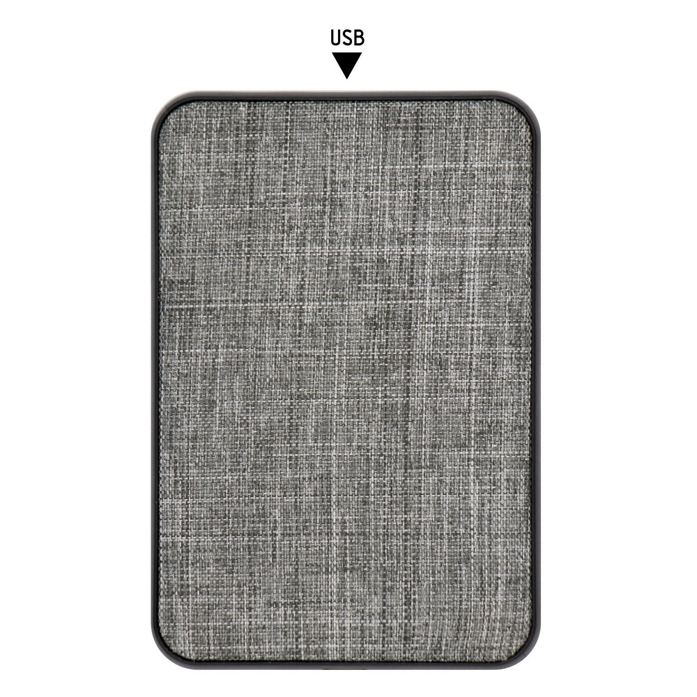 Ekologiczny Power Bank 5000 mAh z recyclingu - Power banki z nadrukiem logo | VEBI - zdjęcie 7