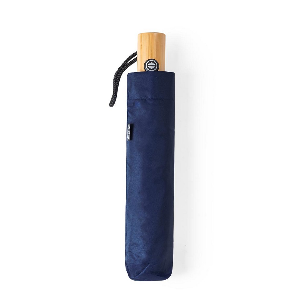 Parasol automatyczny RPET Ø103 cm z nadrukiem logo - Parasole automatyczne z nadrukiem logo | VEBI - zdjęcie 2