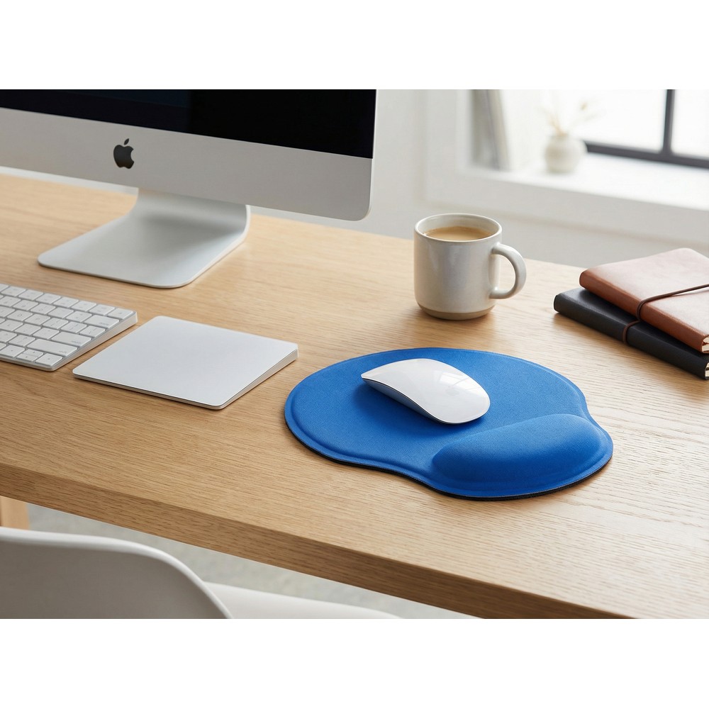Podkładka pod mysz z podpórką Dario - ergonomiczna z logo - Akcesoria biurowe z nadrukiem logo | VEBI - zdjęcie 10