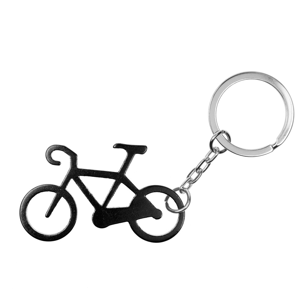 Brelok do kluczy rower aluminiowy z grawerem - Breloki z nadrukiem logo | VEBI - zdjęcie 2