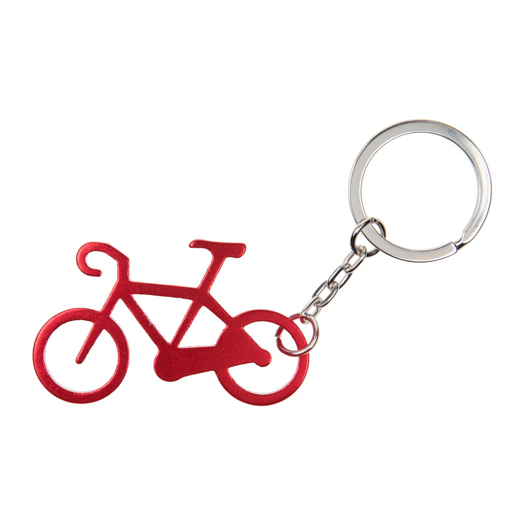Brelok do kluczy rower aluminiowy z grawerem - Breloki z nadrukiem logo | VEBI - zdjęcie 5