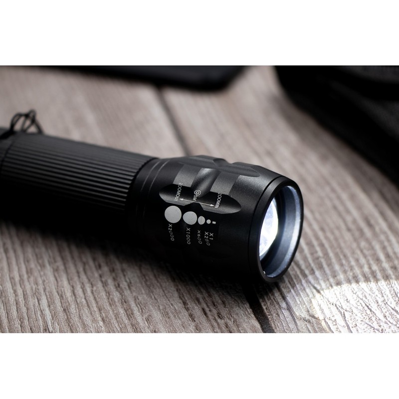 Latarka LED Air Gifts Cynthia z nadrukiem logo - Latarki i lampki z nadrukiem logo | VEBI - zdjęcie 2