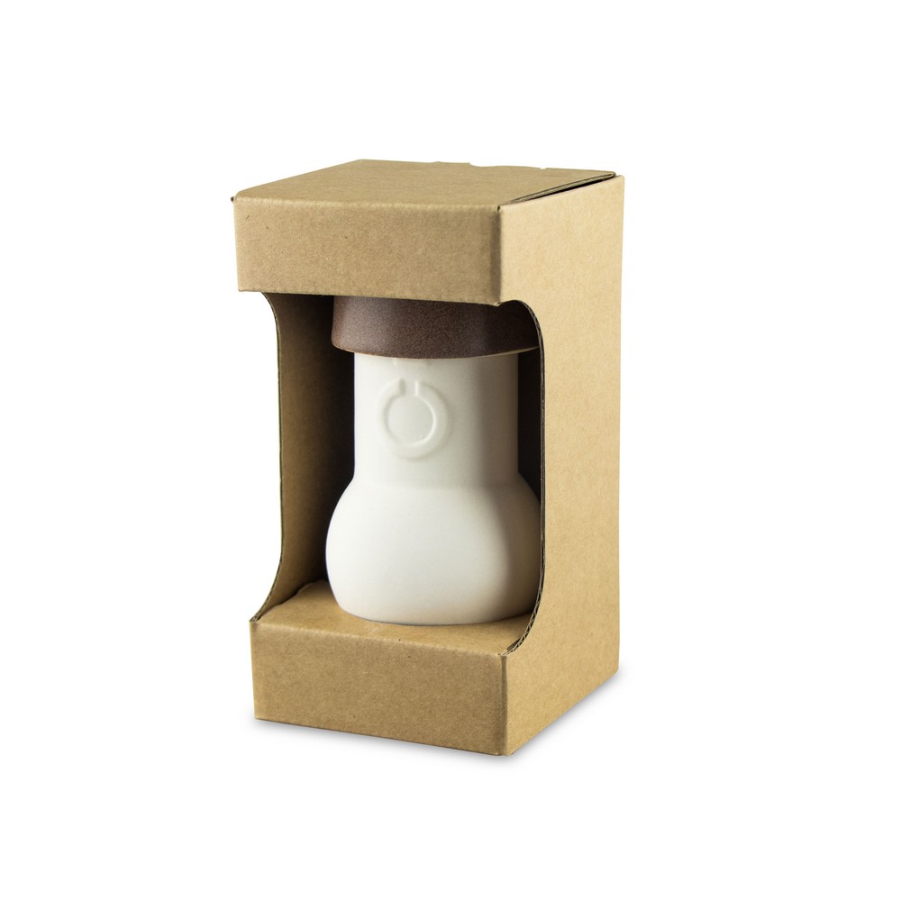 Ceramiczne naczynie do nawadniania roślin 200ml z logo - Wyposażenie wnętrz z nadrukiem logo | VEBI