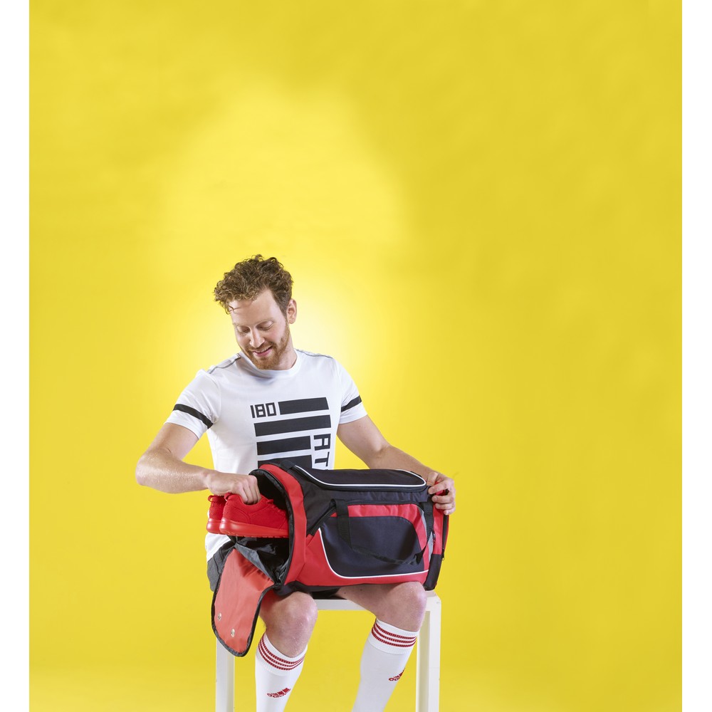 Sportowa torba podróżna z przegrodą na buty - Torby i walizki podróżne z nadrukiem logo | VEBI - zdjęcie 2