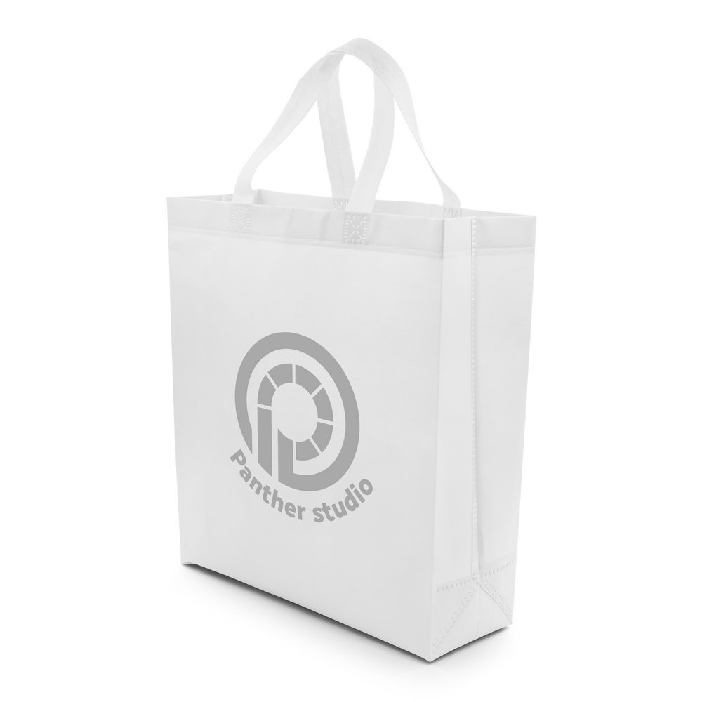 Torba na zakupy non-woven Darragh z nadrukiem logo - Torby i koszyki na zakupy z nadrukiem logo | VEBI - zdjęcie 3