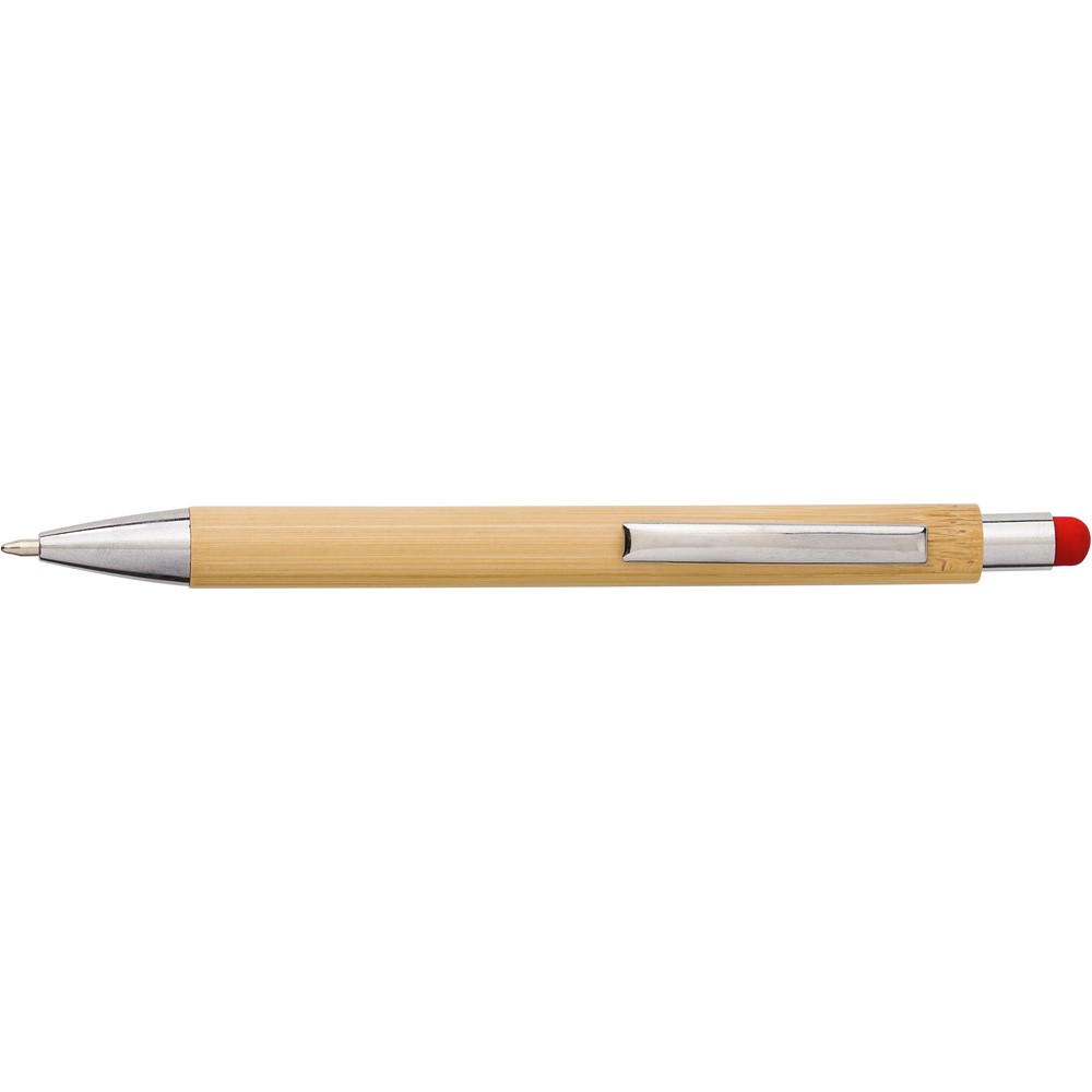 Bambusowy długopis, touch pen - Długopisy ekologiczne z nadrukiem logo | VEBI - zdjęcie 5