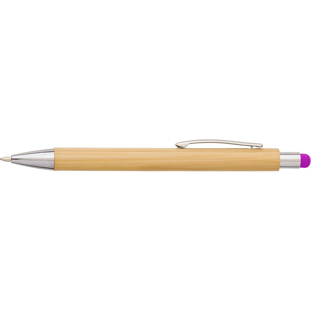 Bambusowy długopis, touch pen - Długopisy ekologiczne z nadrukiem logo | VEBI - zdjęcie 10