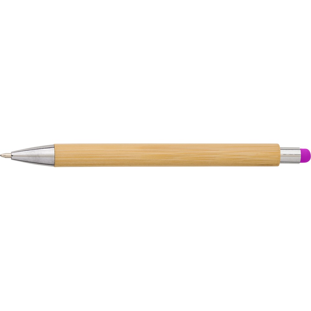 Bambusowy długopis, touch pen - Długopisy ekologiczne z nadrukiem logo | VEBI - zdjęcie 11