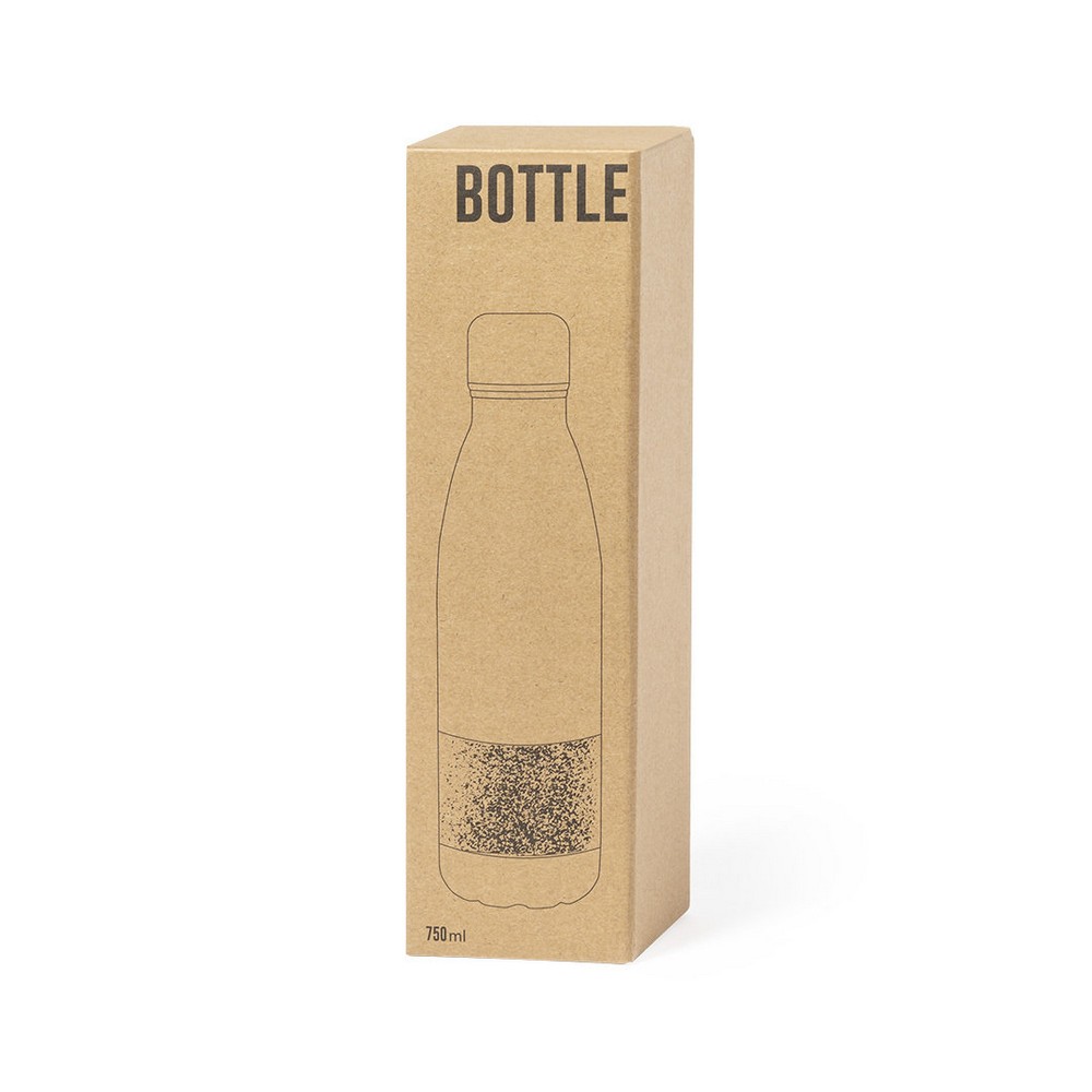 Butelka sportowa 750 ml stal nierdzewna z grawerem - Butelki i bidony z nadrukiem logo | VEBI - zdjęcie 3