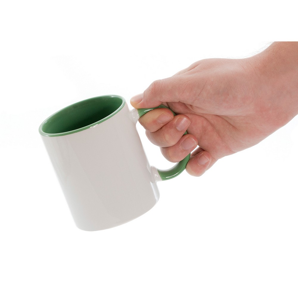 Kubek ceramiczny 350 ml z nadrukiem logo - Kubki z nadrukiem logo | VEBI - zdjęcie 3