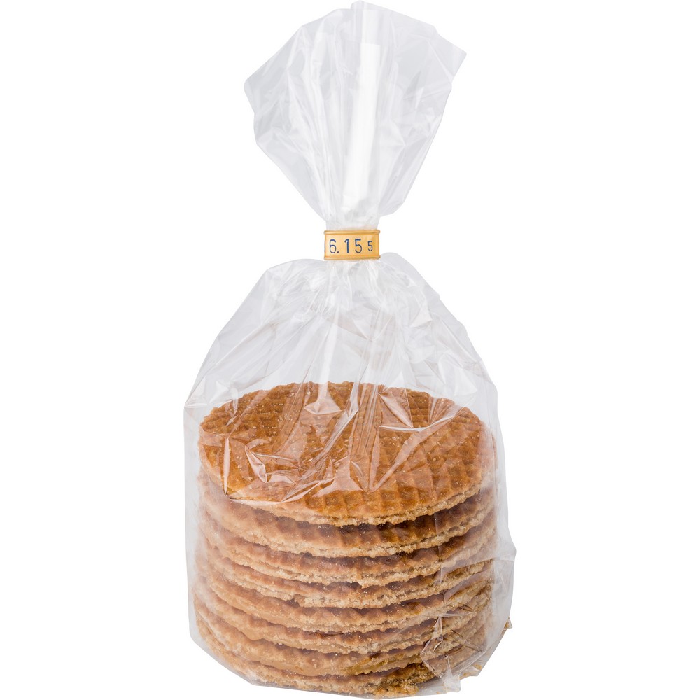Wafle holenderskie z karmelem w metalowej puszce 8 szt. - Akcesoria kuchenne z nadrukiem logo | VEBI - zdjęcie 2