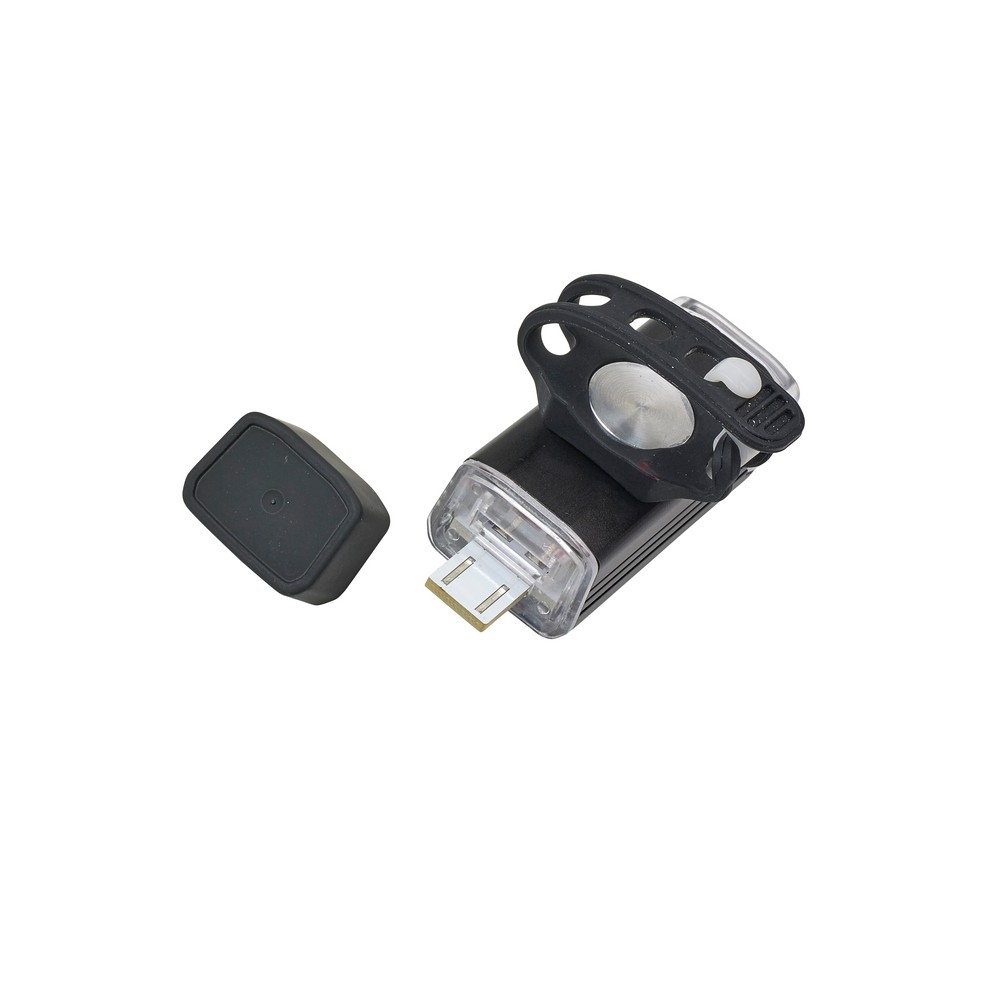Lampka rowerowa COB USB z magnesem i paskiem mocującym - Akcesoria rowerowe z nadrukiem logo | VEBI - zdjęcie 7