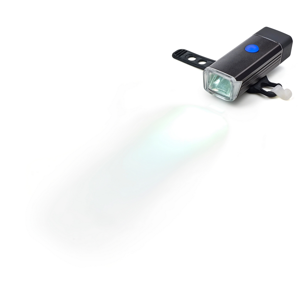 Lampka rowerowa COB USB z magnesem i paskiem mocującym - Akcesoria rowerowe z nadrukiem logo | VEBI - zdjęcie 5