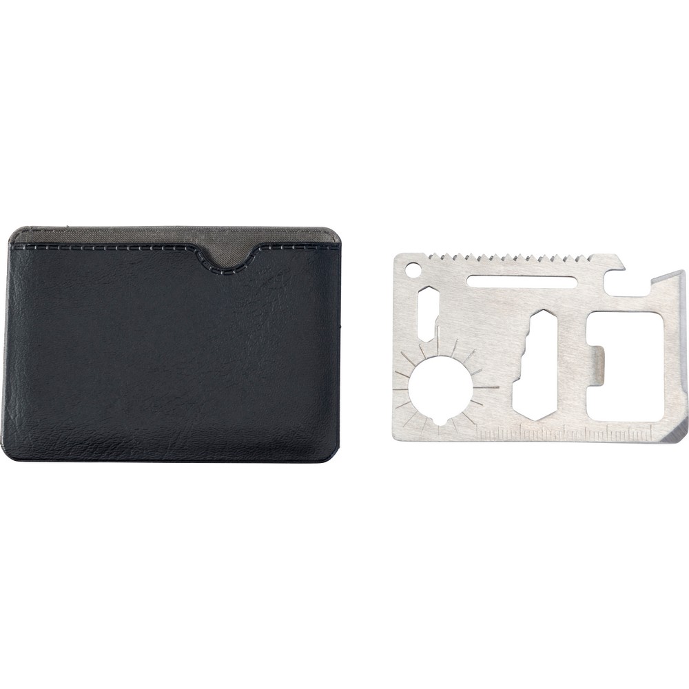 Multitool 11w1 z pokrowcem - narzędzie wielofunkcyjne - Noże i scyzoryki z nadrukiem logo | VEBI - zdjęcie 3