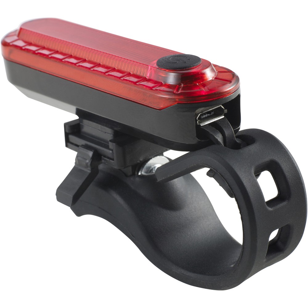 Lampka rowerowa LED z USB - gadżet reklamowy z nadrukiem - Akcesoria rowerowe z nadrukiem logo | VEBI