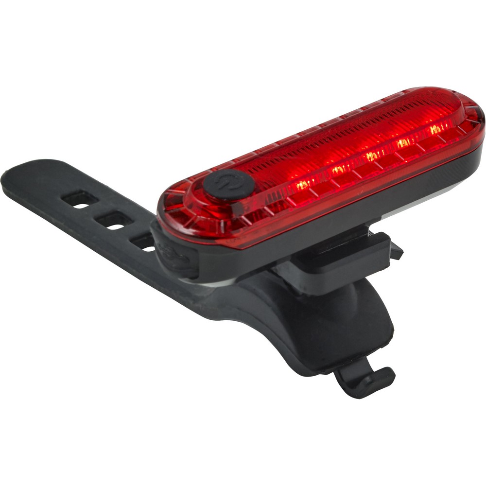 Lampka rowerowa LED z USB - gadżet reklamowy z nadrukiem - Akcesoria rowerowe z nadrukiem logo | VEBI - zdjęcie 2
