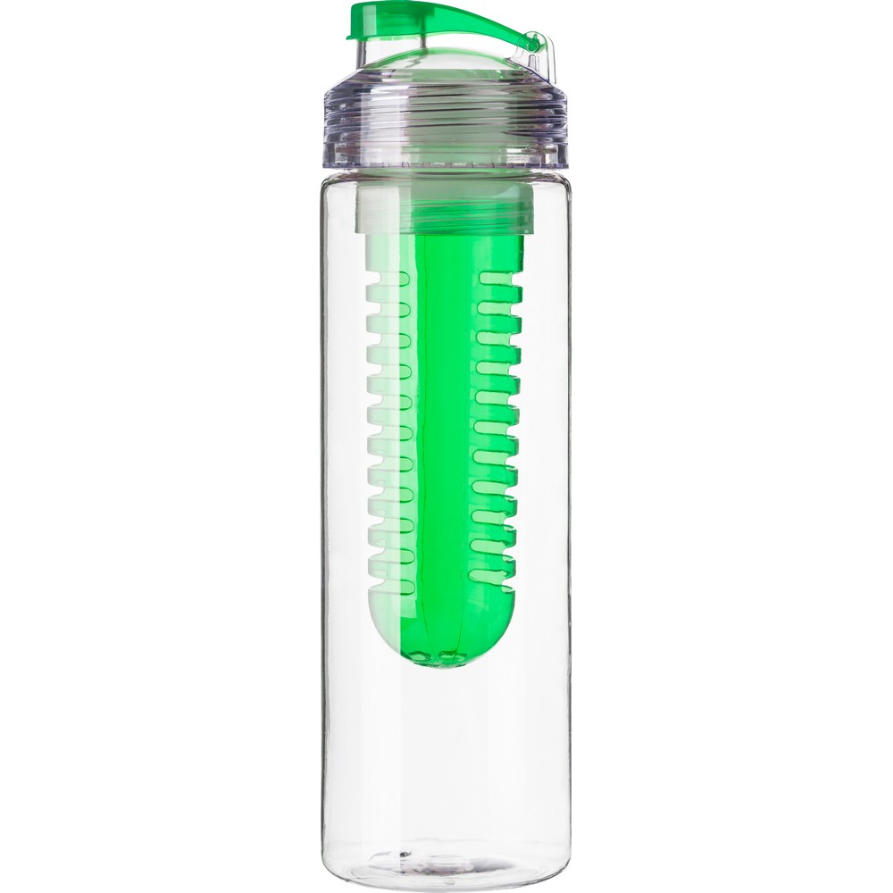 Butelka sportowa z pojemnikiem na owoce Carter 650ml - Butelki i bidony z nadrukiem logo | VEBI - zdjęcie 16