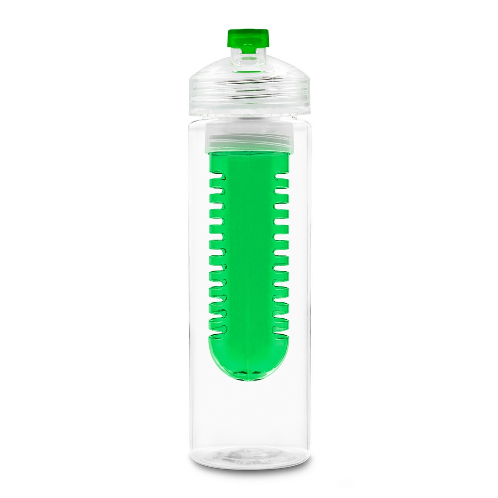 Butelka sportowa z pojemnikiem na owoce Carter 650ml - Butelki i bidony z nadrukiem logo | VEBI - zdjęcie 15
