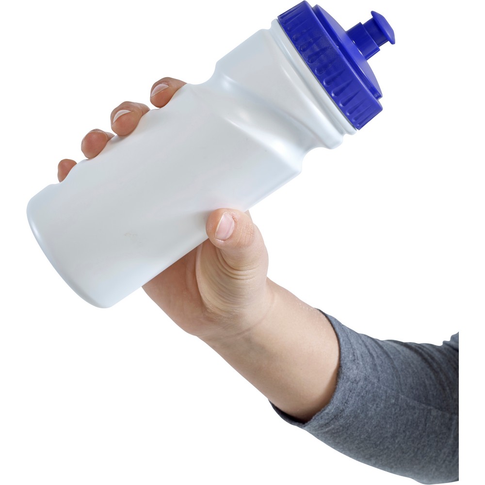Bidon sportowy 500 ml z dzióbkiem i kolorową zakrętką - Butelki i bidony z nadrukiem logo | VEBI - zdjęcie 19