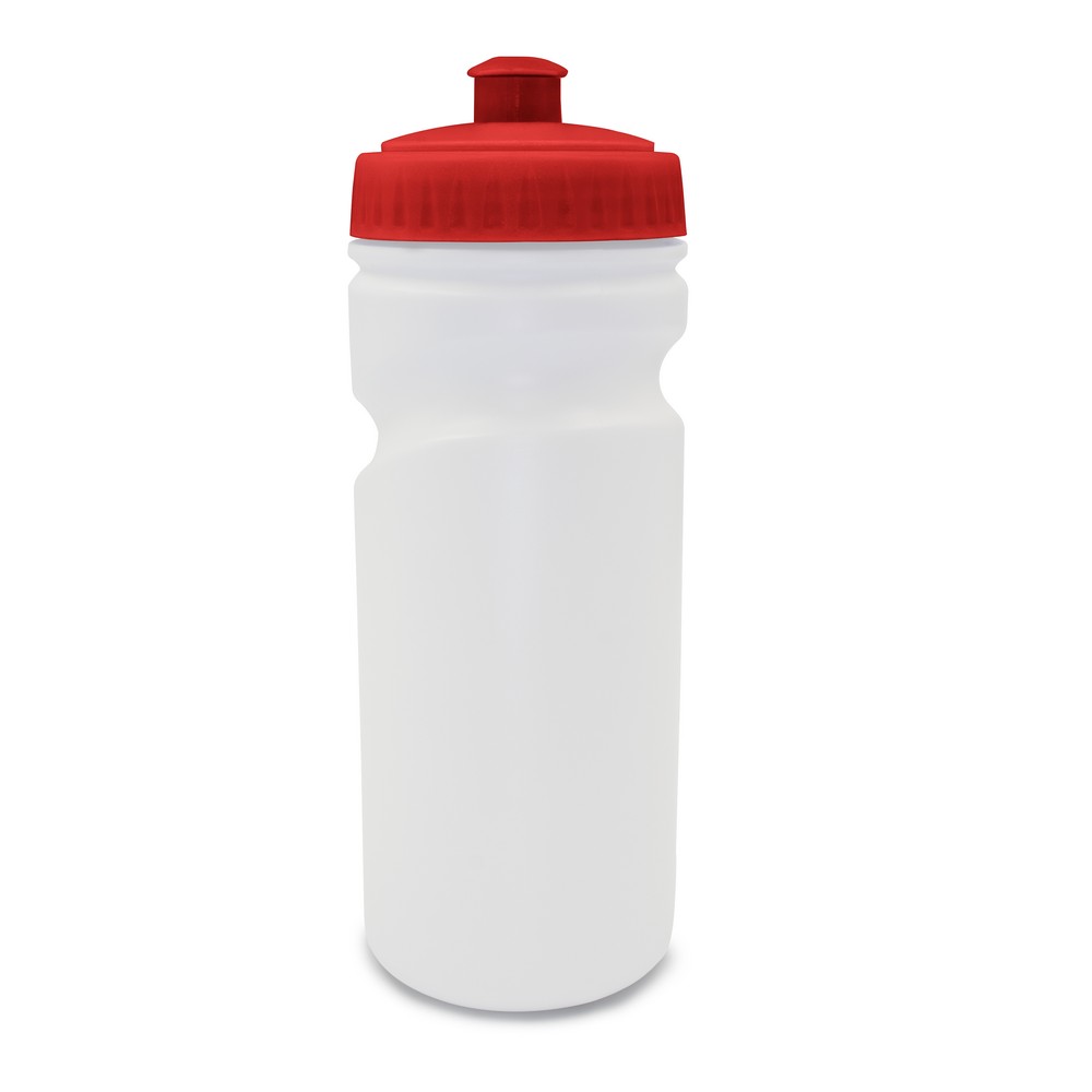 Bidon sportowy 500 ml z dzióbkiem i kolorową zakrętką - Butelki i bidony z nadrukiem logo | VEBI - zdjęcie 12
