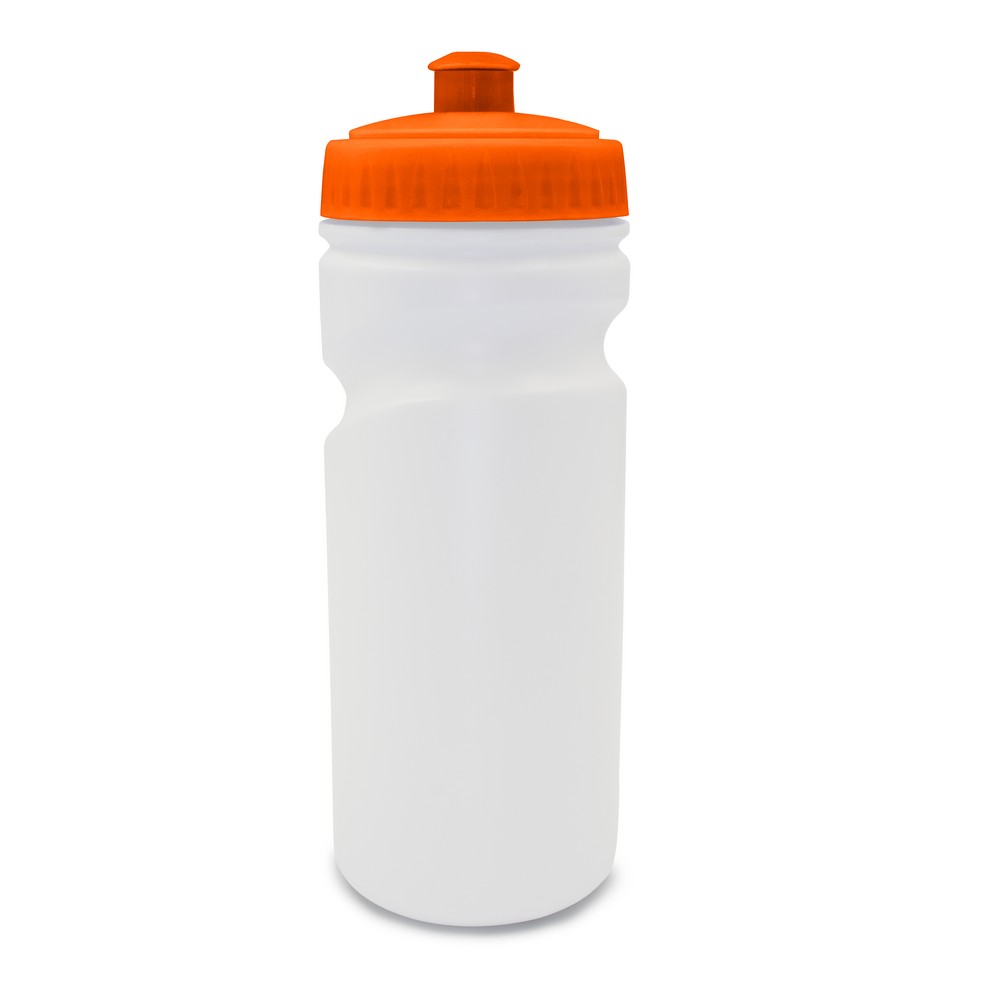 Bidon sportowy 500 ml z dzióbkiem i kolorową zakrętką - Butelki i bidony z nadrukiem logo | VEBI - zdjęcie 24