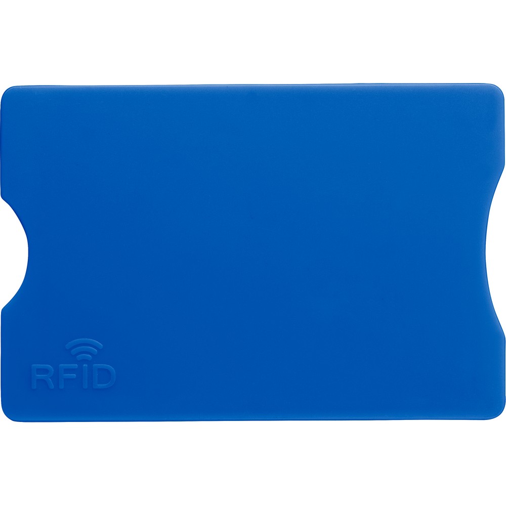 Etui na kartę z ochroną RFID – bezpieczny portfel - Etui na karty i wizytówki z nadrukiem logo | VEBI - zdjęcie 5
