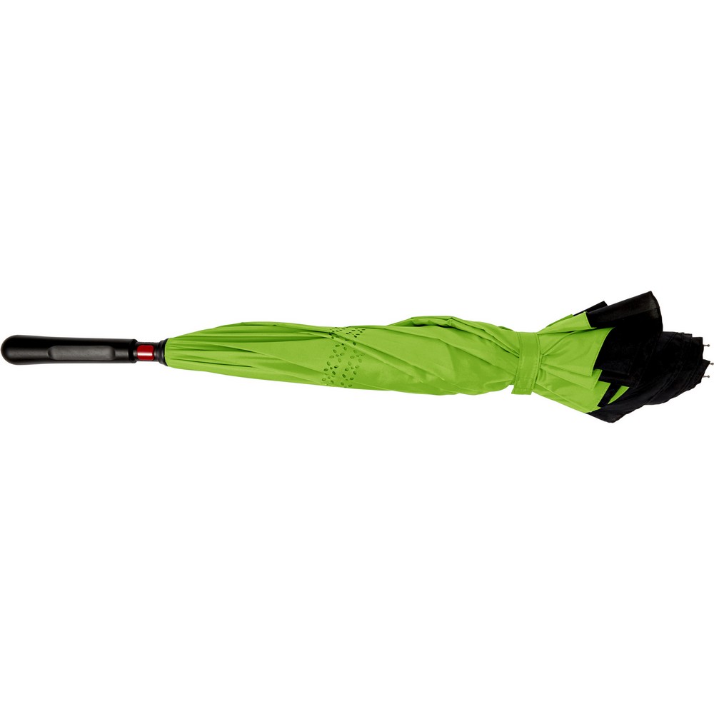 Parasol odwracalny manualny z logo firmy - Parasole manualne z nadrukiem logo | VEBI - zdjęcie 15