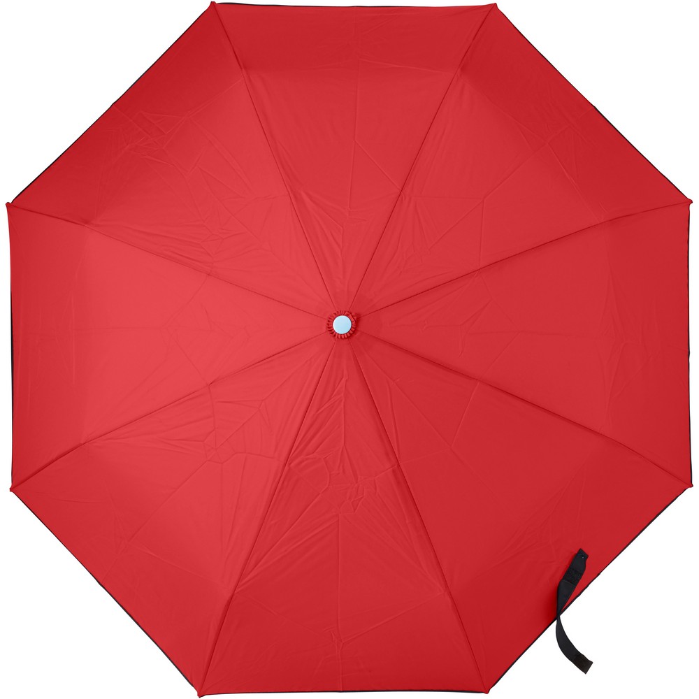 Parasol automatyczny składany Ø98 cm z nadrukiem logo - Parasole automatyczne z nadrukiem logo | VEBI - zdjęcie 5