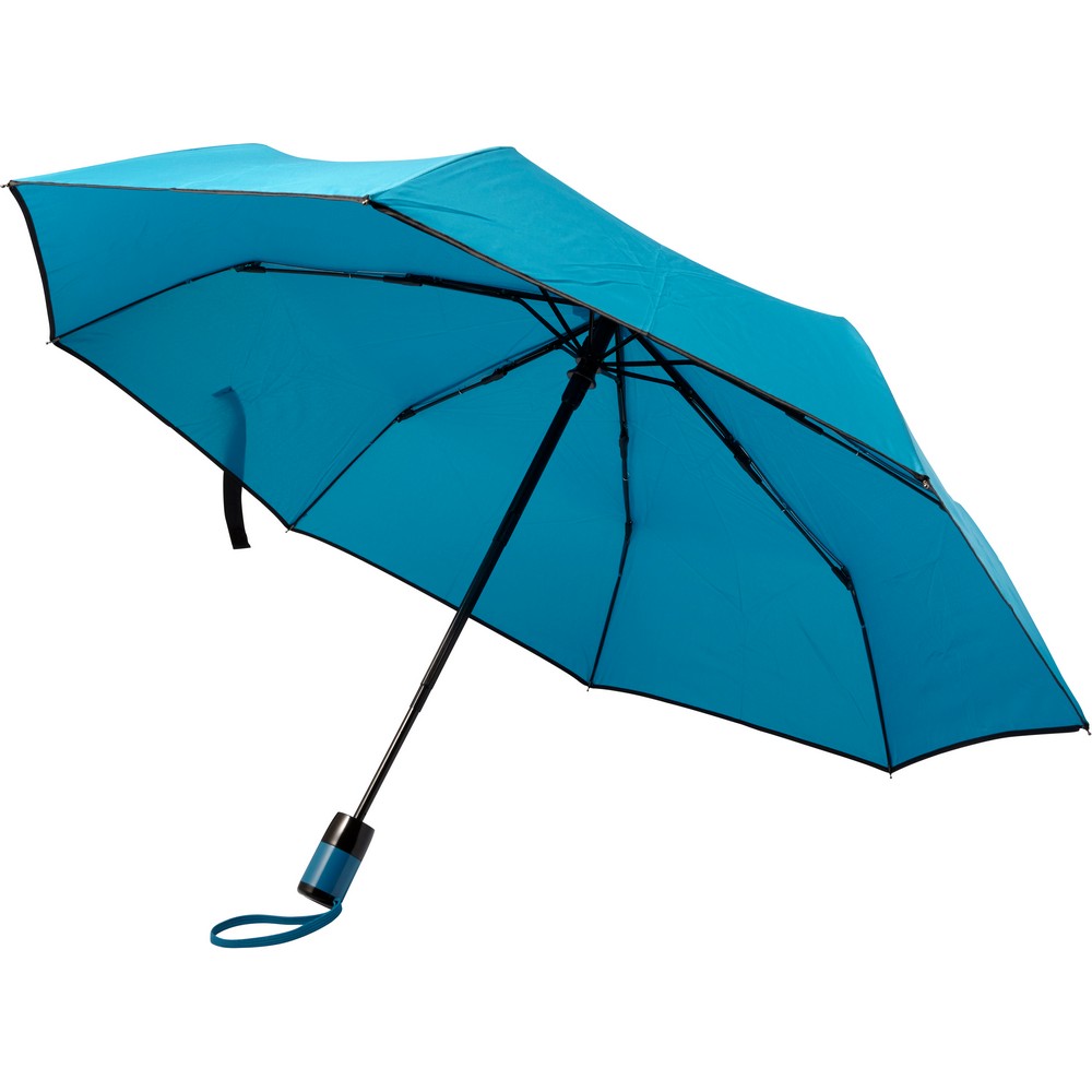 Parasol automatyczny składany Ø98 cm z nadrukiem logo - Parasole automatyczne z nadrukiem logo | VEBI - zdjęcie 9