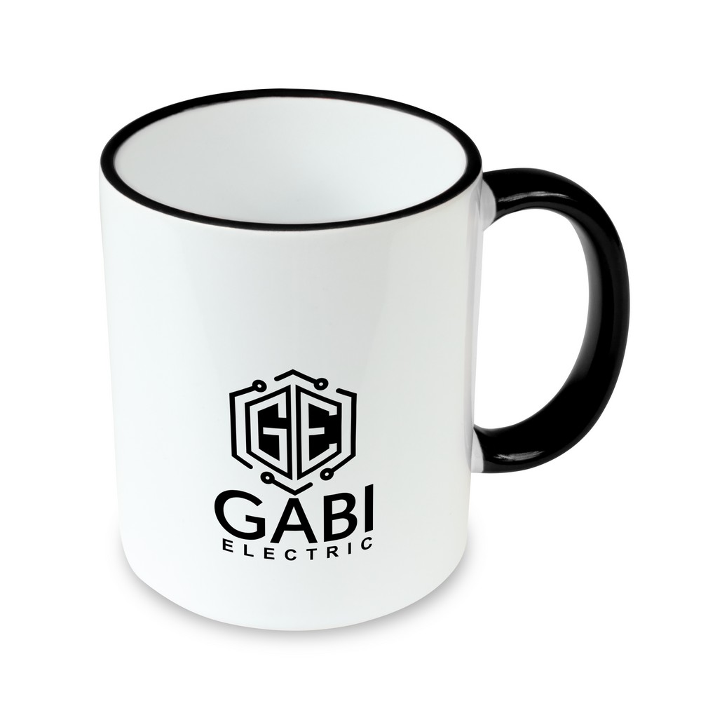 Kubek ceramiczny Nerita 350ml - z nadrukiem logo firmy - Kubki z nadrukiem logo | VEBI