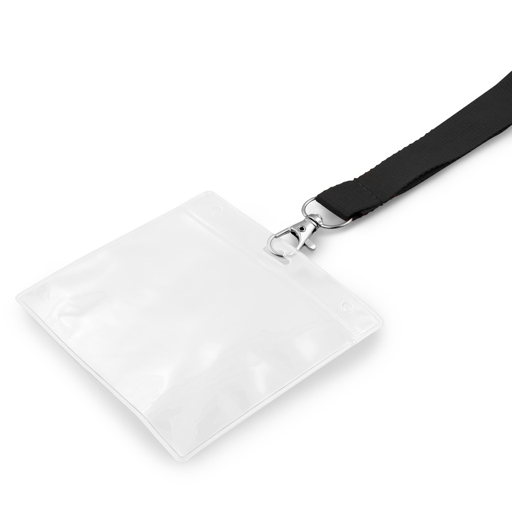 Przezroczysty identyfikator PVC z możliwością nadruku logo - Smycze, opaski na rękę z nadrukiem logo | VEBI - zdjęcie 3