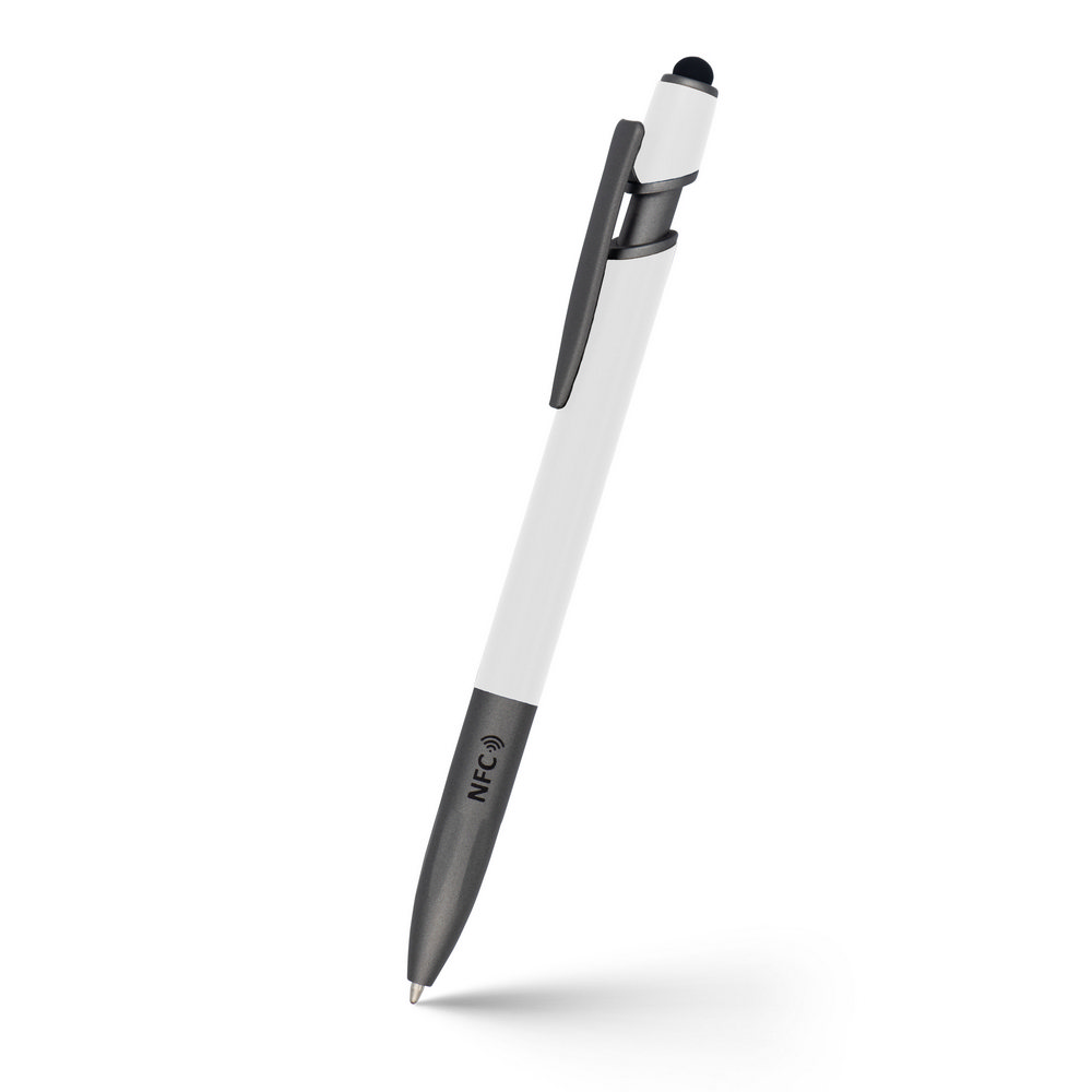 Długopis NFC Teagan z touch pen - innowacyjne gadżety reklamowe - Długopisy nietypowe z nadrukiem logo | VEBI - zdjęcie 3