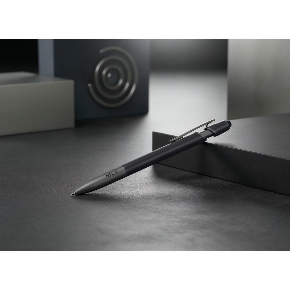Długopis NFC Teagan z touch pen - innowacyjne gadżety reklamowe - Długopisy nietypowe z nadrukiem logo | VEBI - zdjęcie 10