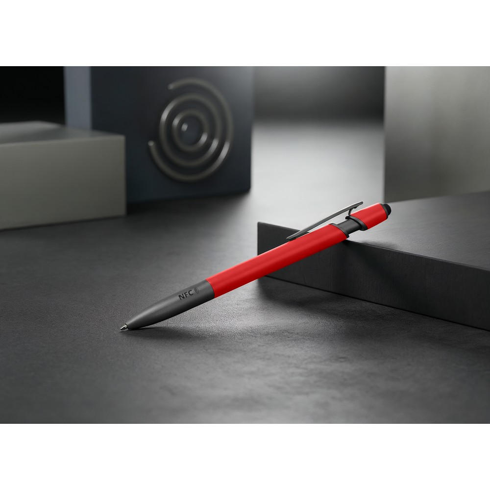 Długopis NFC Teagan z touch pen - innowacyjne gadżety reklamowe - Długopisy nietypowe z nadrukiem logo | VEBI - zdjęcie 17