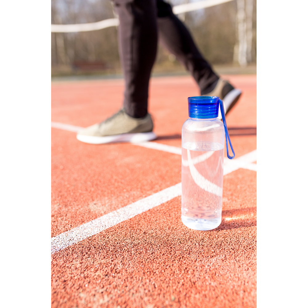 Sportowa butelka ekologiczna 500ml z uchwytem RPET - Butelki i bidony z nadrukiem logo | VEBI - zdjęcie 10