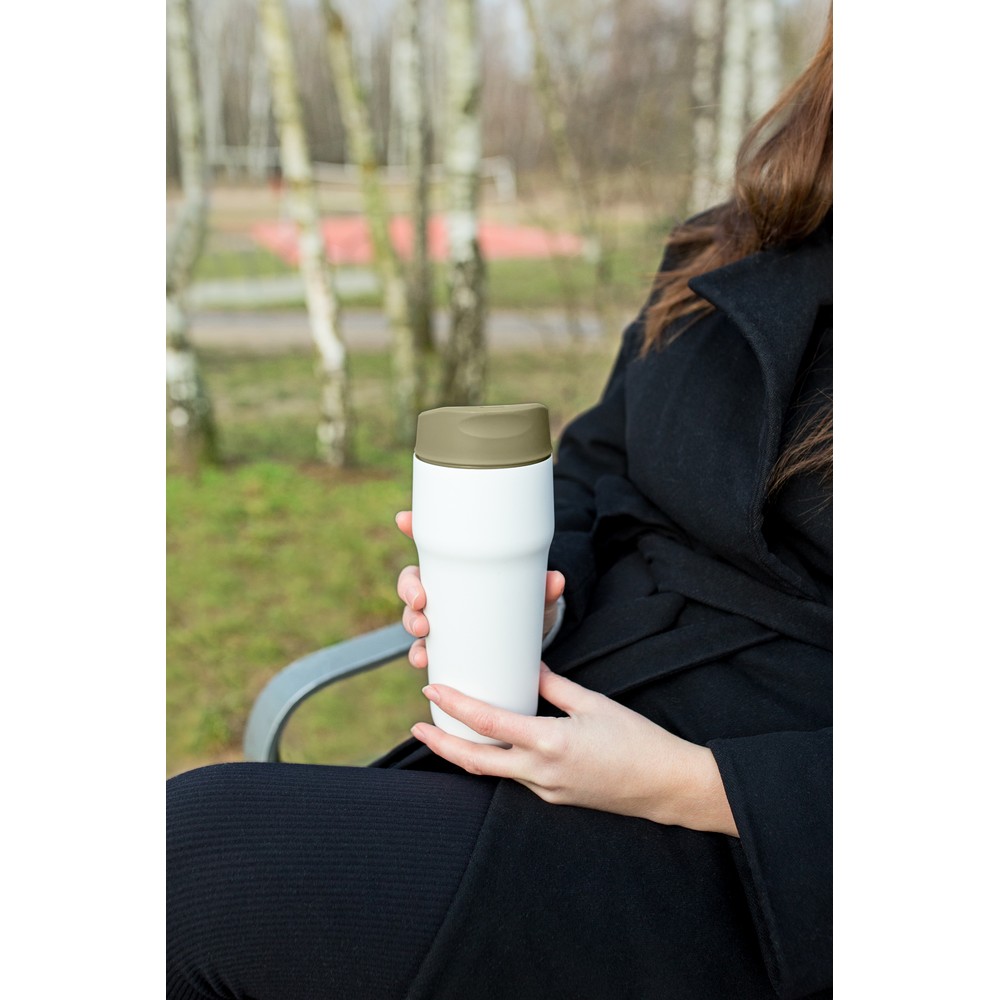 Kubek termiczny 400ml z podwójnymi ściankami - Air Gifts - Kubki i butelki termiczne z nadrukiem logo | VEBI - zdjęcie 51