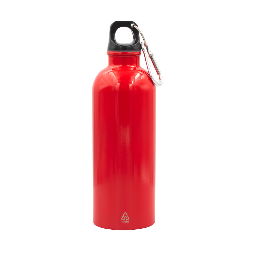 Stalowa butelka sportowa z karabińczykiem 500ml - Brenda - Butelki i bidony z nadrukiem logo | VEBI - zdjęcie 20