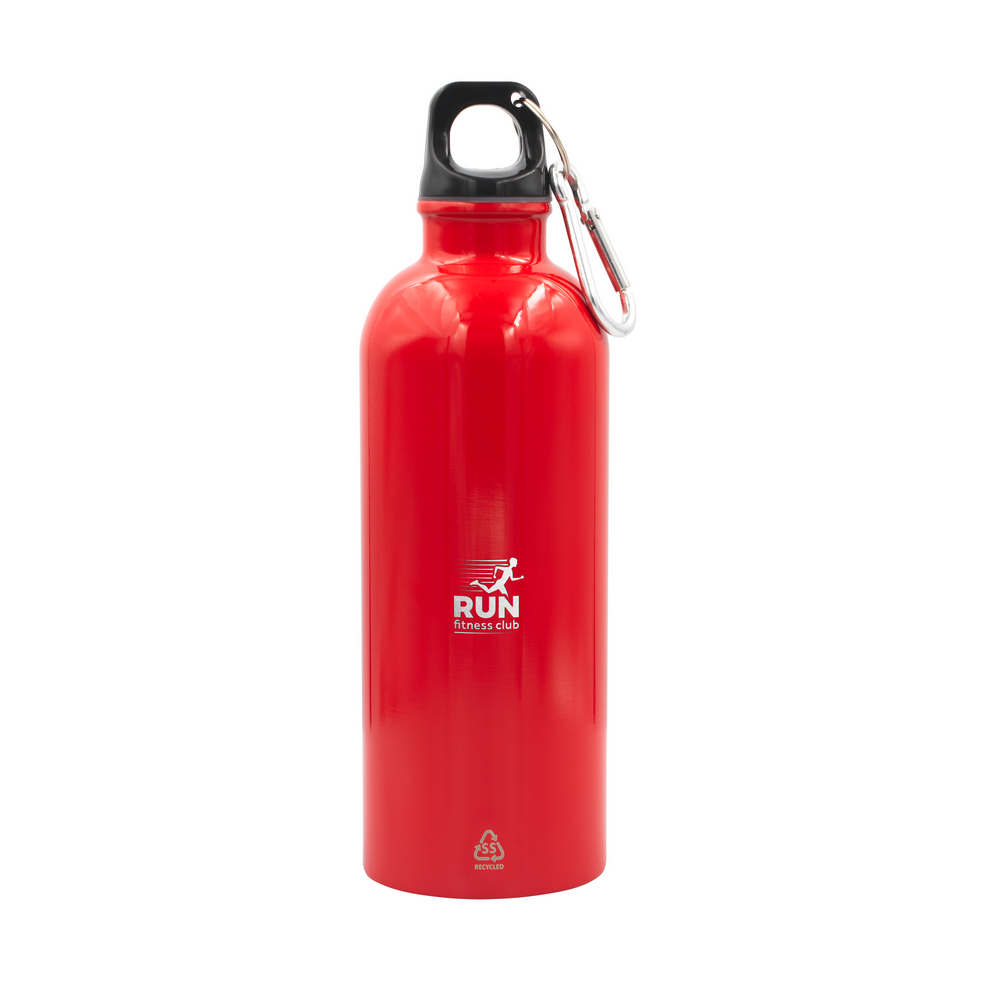 Stalowa butelka sportowa z karabińczykiem 500ml - Brenda - Butelki i bidony z nadrukiem logo | VEBI - zdjęcie 21