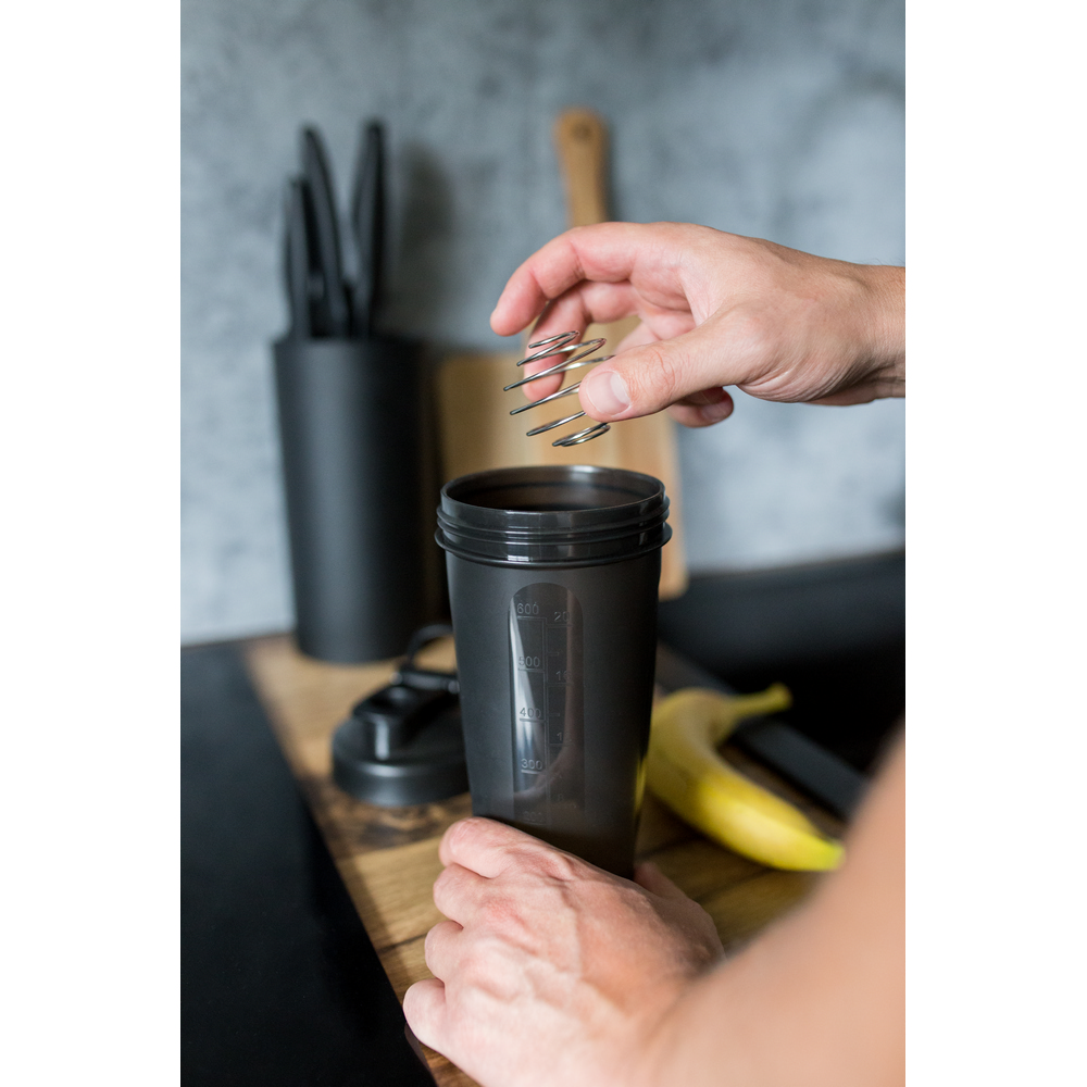 Shaker sportowy 750ml z kulką mieszającą Urelles - Butelki i bidony z nadrukiem logo | VEBI - zdjęcie 10