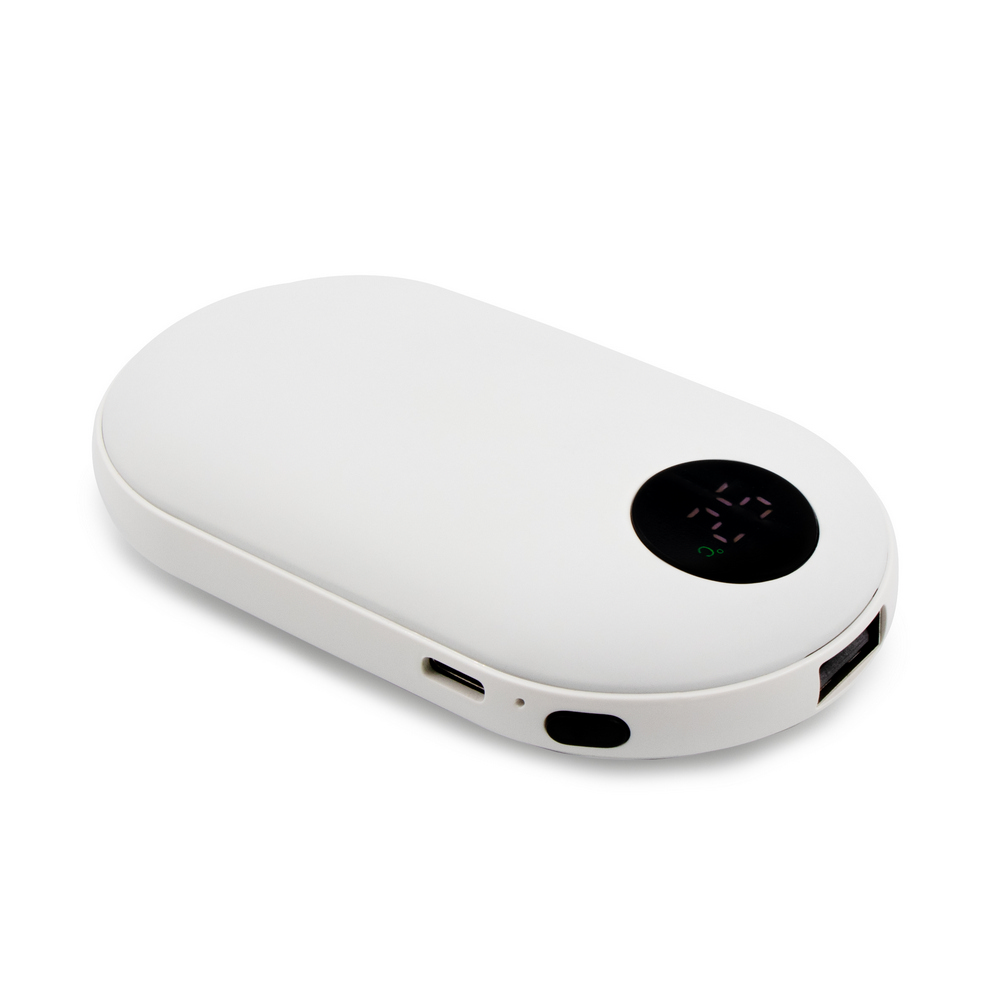 Power bank z ogrzewaczem do rąk 5000 mAh Kael - Power banki z nadrukiem logo | VEBI - zdjęcie 5