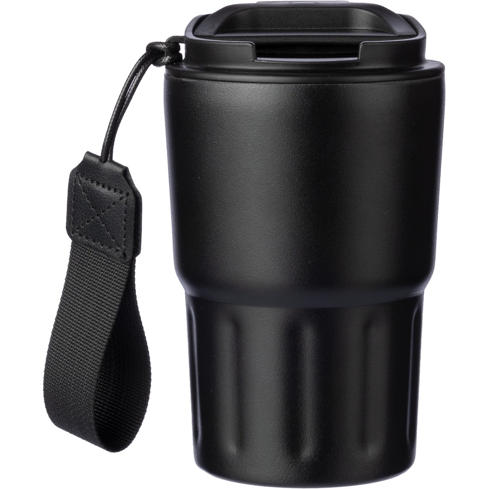 Kubek termiczny 320ml z nadrukiem logo, stalowy z paskiem - Kubki i butelki termiczne z nadrukiem logo | VEBI - zdjęcie 13