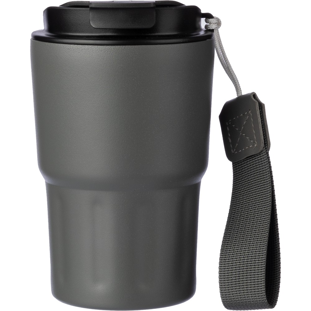 Kubek termiczny 320ml z nadrukiem logo, stalowy z paskiem - Kubki i butelki termiczne z nadrukiem logo | VEBI - zdjęcie 28