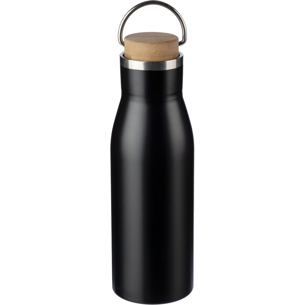Butelka termiczna EcoSteel 500ml z bambusem - Butelki i bidony z nadrukiem logo | VEBI - zdjęcie 7