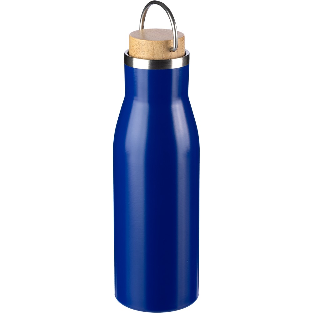 Butelka termiczna EcoSteel 500ml z bambusem - Butelki i bidony z nadrukiem logo | VEBI - zdjęcie 11