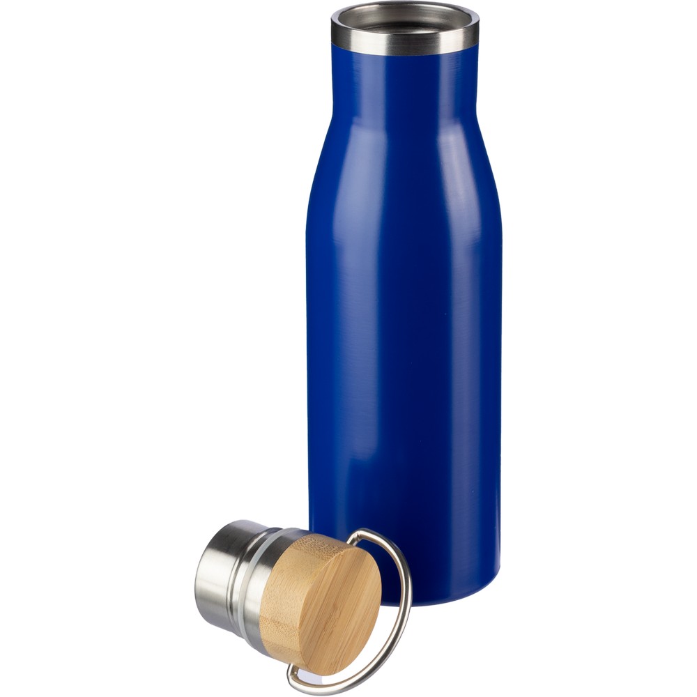 Butelka termiczna EcoSteel 500ml z bambusem - Butelki i bidony z nadrukiem logo | VEBI - zdjęcie 14