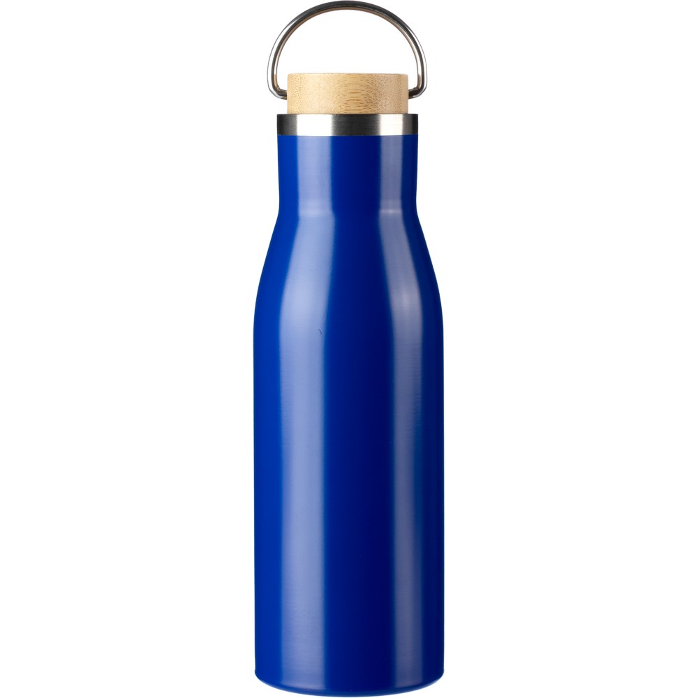 Butelka termiczna EcoSteel 500ml z bambusem - Butelki i bidony z nadrukiem logo | VEBI - zdjęcie 15