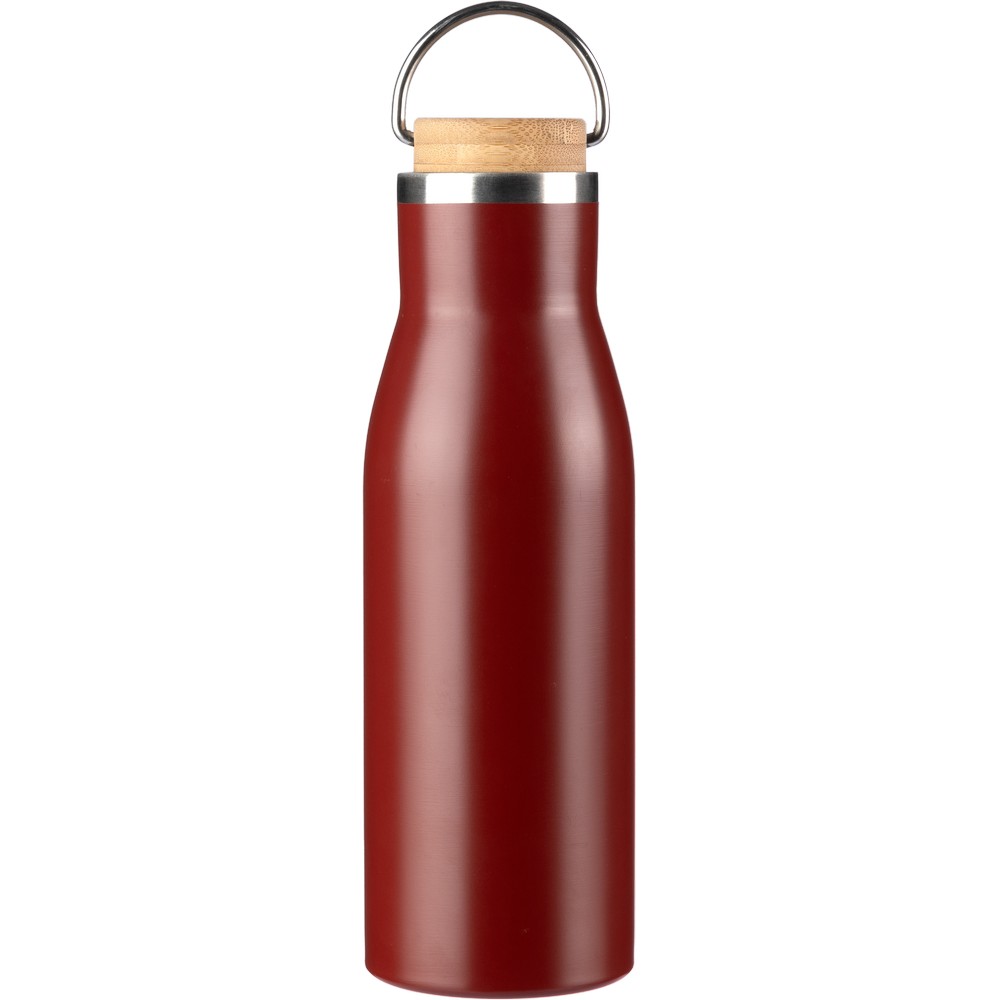 Butelka termiczna EcoSteel 500ml z bambusem - Butelki i bidony z nadrukiem logo | VEBI - zdjęcie 6